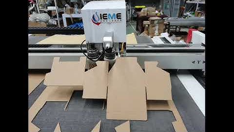 Corrugated Board CNC Oscillating Knife Cutting Machine