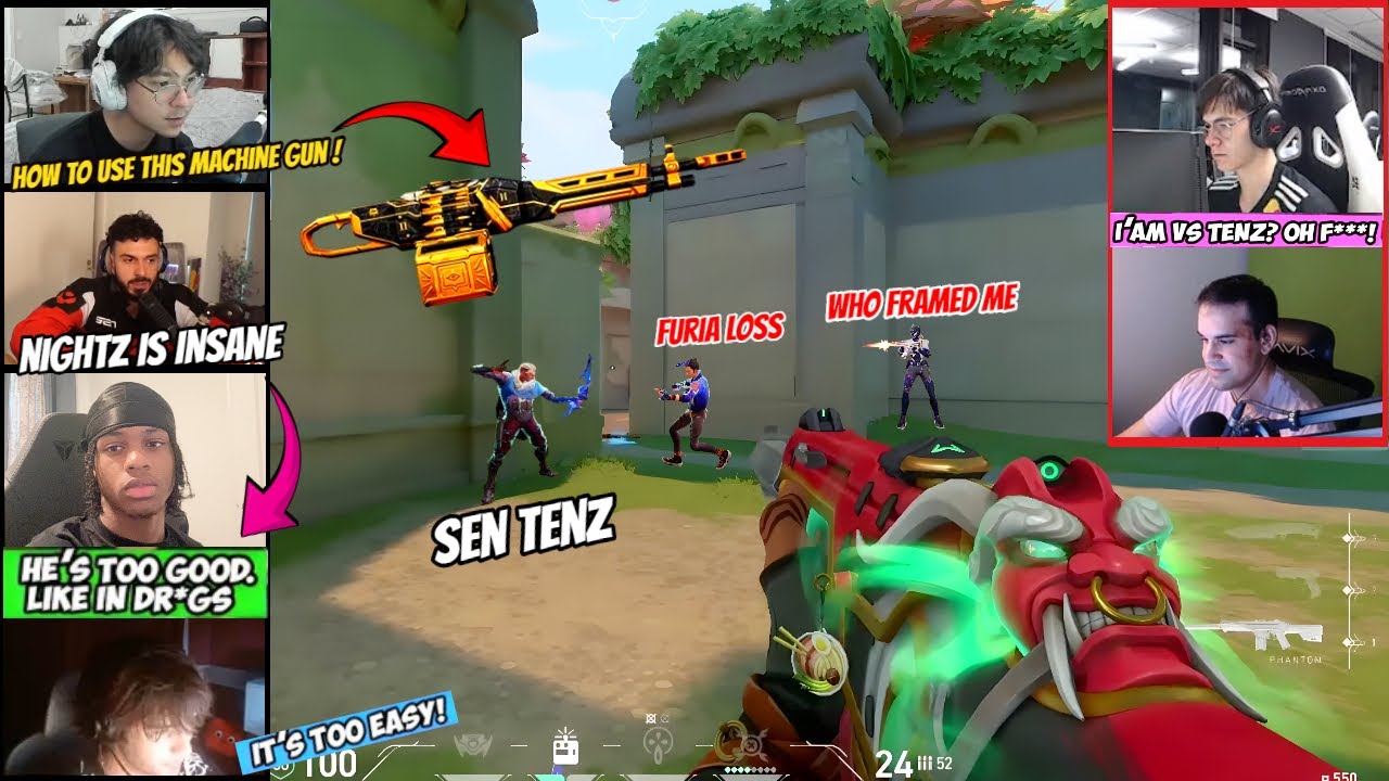 SEN TenZ & SEN Tarik Got Impressed by SEN Nightz  Crazy Neon GamePlay With NRG Skuba Against Pros