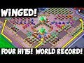 Winged: Four Hits! World Record! ✦ Universal Remote Gunboat Ability! ✦ Boom Beach