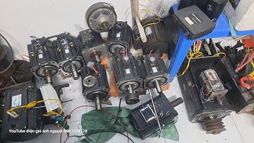 cũ phát điện tua chậm công xuất từ 3kw đến 37kw theo tem các bạn cần loại nào LH số đt trên video