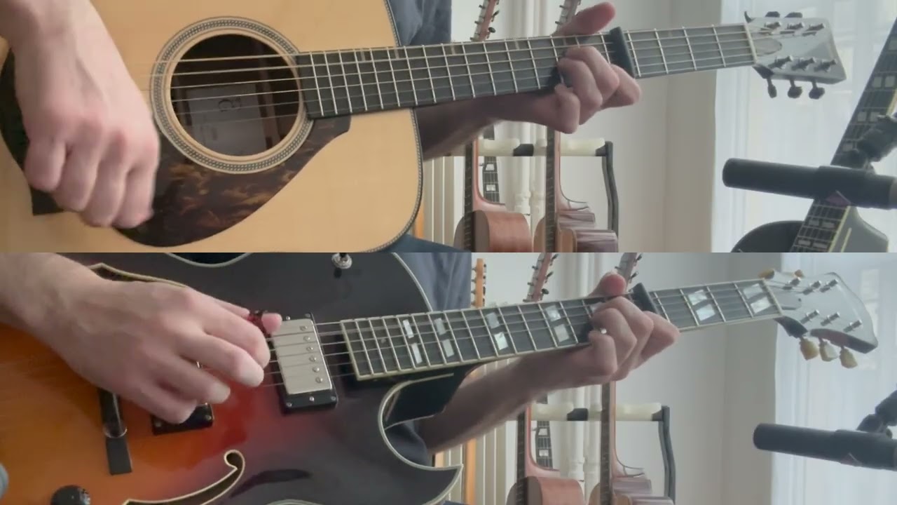 Je t'ai manqué - Bashung (guitar cover)