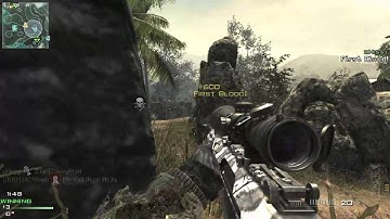 MW3 - Flash Bang First Blood