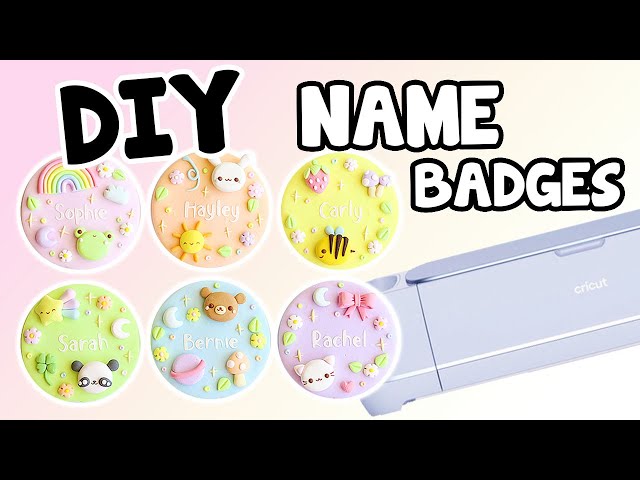 How To Make Clay Name Tags