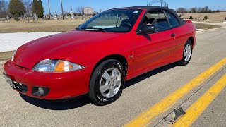 2000 Chevy cavalier z24 convertible low miles clean