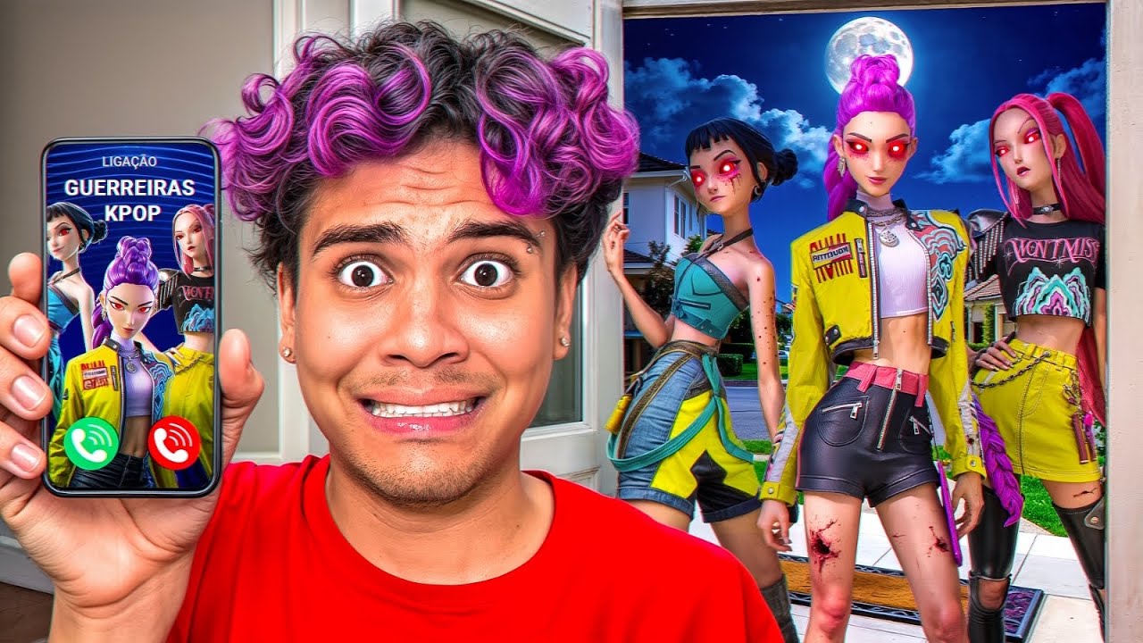 LIGUEI PARA AS GUERREIRAS DO K-POP AS 3H DA MANHÃ! 