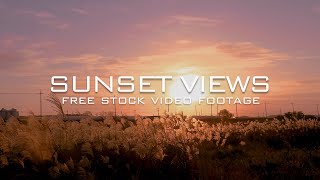 35  Sunset Views Free Stock Video Footage | Sun Setting Down - Beautiful Sea, Beach, City Sunset