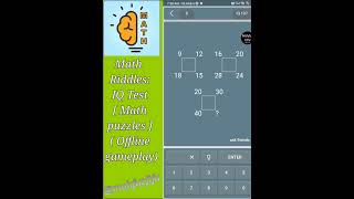Math Riddles Level 8 📐📊📚 Math IQ Test puzzle | walkthrough, Android, offline gameplay | @MahfuzFIFA screenshot 4