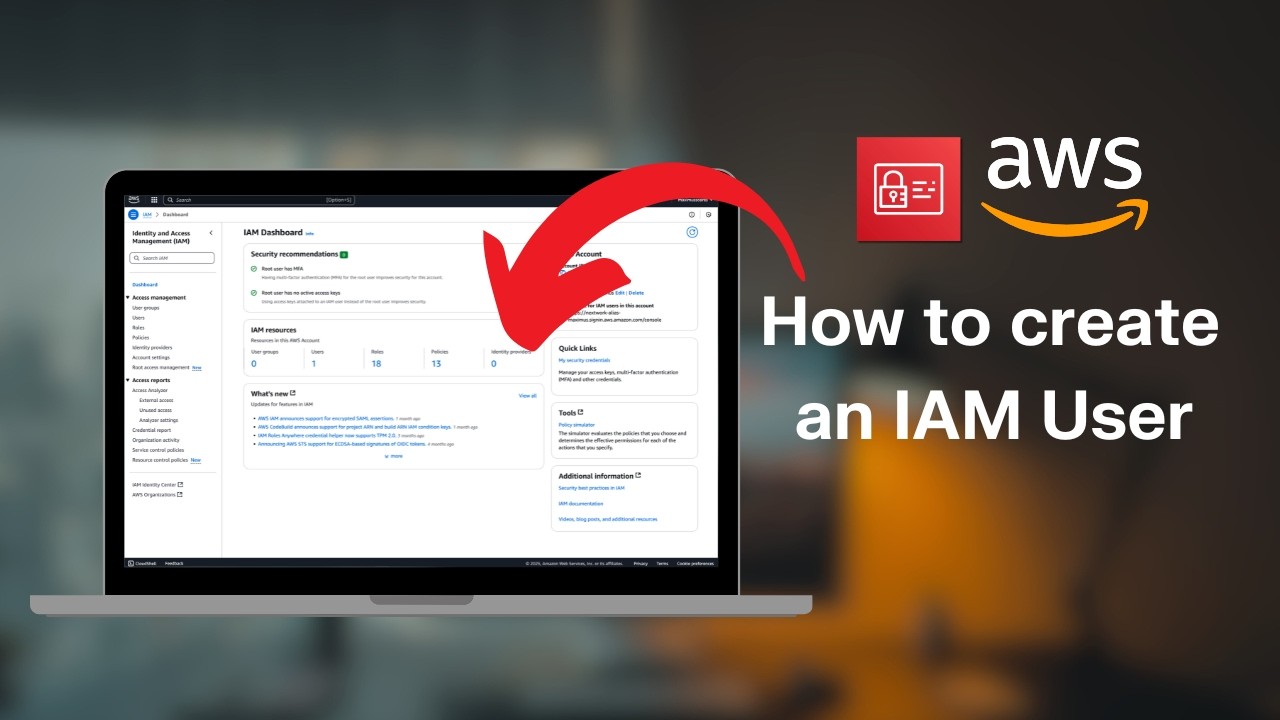 How to create an IAM User on AWS | Step-by-Step Tutorial