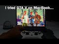 Playing GTA V on Intel i5 MacBook Pro (2020) 🤯