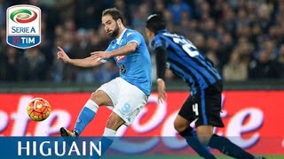 Il gol di Higuain (2') - Napoli - Inter 2-1 - Giornata 14 - Serie A TIM 2015/16