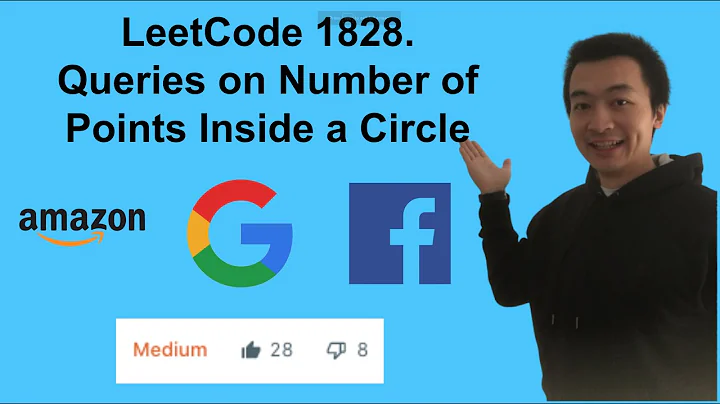 LeetCode 1828. Queries on Number of Points Inside a Circle - Interview Prep Ep 120