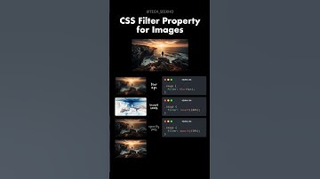 CSS Filter Property for Images #coding #css #css3 #frontenddeveloper #html