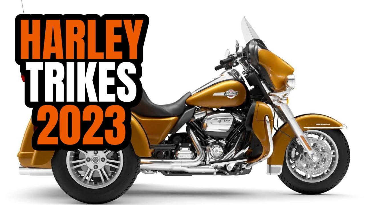 Harley davidson trike line up 2023 youtube