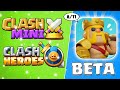 CLASH MINI BETA e CLASH HEROES in ALPHA BETA!