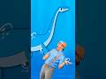 WHAT Just Swam by Blippi!? Safe Swimming with Dinosaurs?!