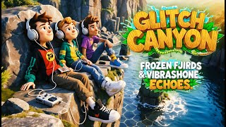 🧊 Iceland Canyon Drift | Glitch-Ambient Arctic Flight | Bowed Vibraphone & Subharmonic Bass 🌬️🌀