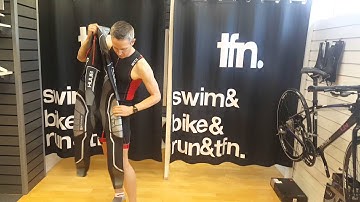 TFN - How to put on a wetsuit correctly