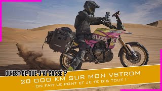 Mon Vstrom 800 DE à 20 000 km de Hard trail, il est mort ?