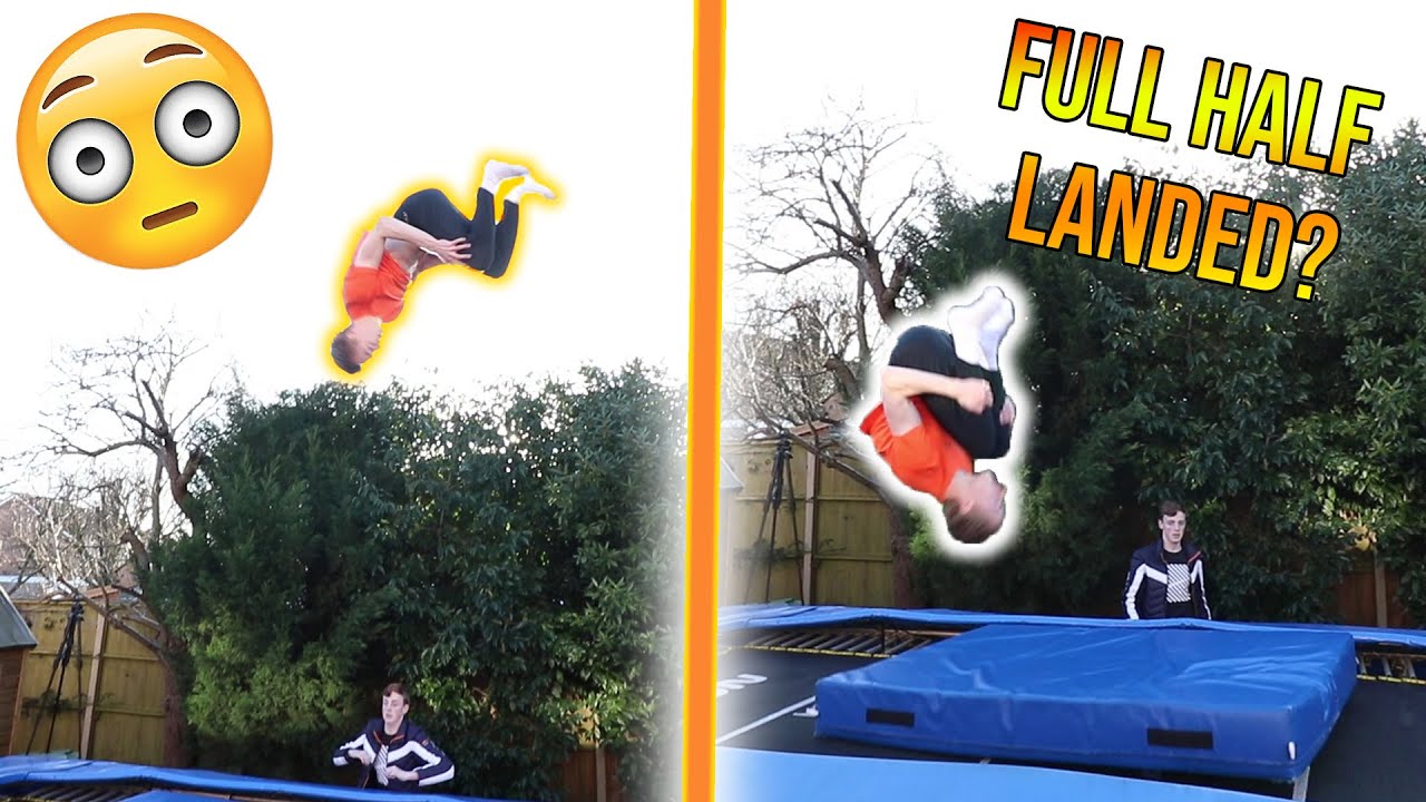 TRYING TECHNICAL TRICKS AGAIN! - Trampoline Training 6 - YouTube