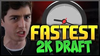 Full FASTEST DRAFT CHALLENGE! 60 SECONDS! NBA 2K16 EXTREME MY TEAM DRAFT Update