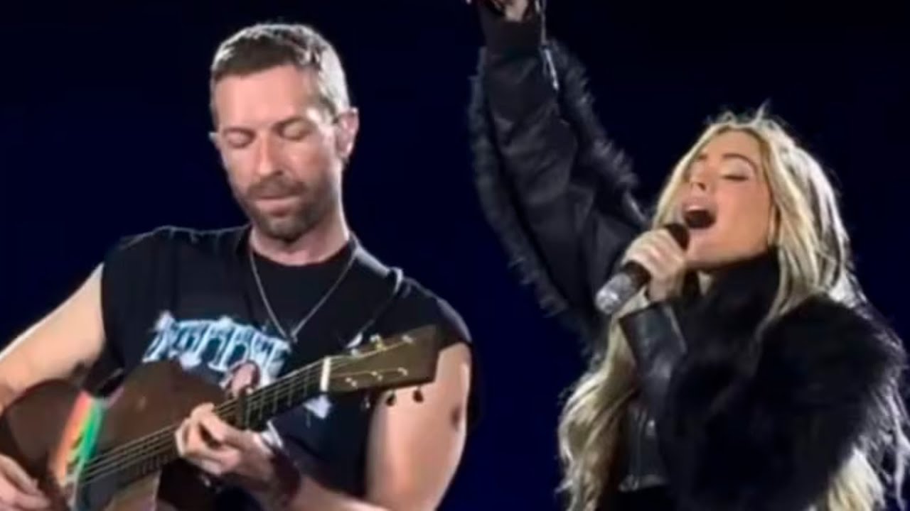 INVITADO DE LUJO EN FUTTTURA: En su último show, Tini invitó a cantar a Chris Martin de Coldplay