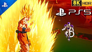 (PS5) DRAGON BALL Z KAKAROT - Goku vs Frieza | ULTRA High Graphics Gameplay [8K 4K 60FPS HDR]