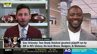 Get Up | Ryan Clark 'Tom Brady is the greatest franchise in the NFL' | 2821