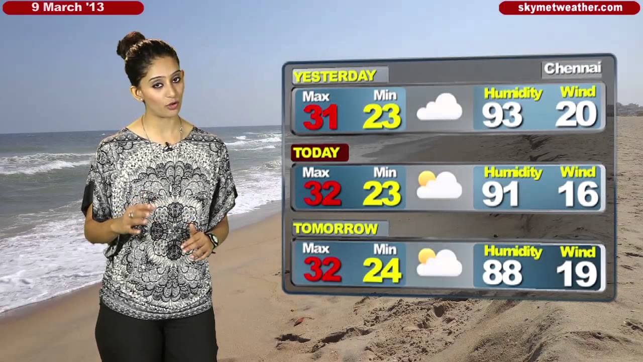 Weather in Chennai - 09 March 2013