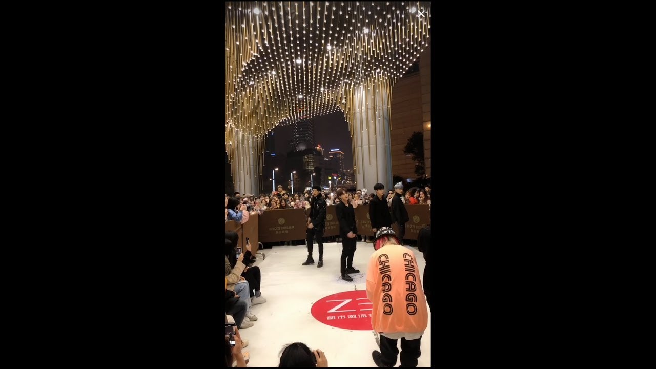 191231 dob 디오비 TikTok live 박진,이태영,강봉근,이재한 cut in Chengdu China