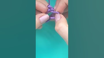 basic macrame knots tutorial#macrame tutorial#macrame#knot#short#shorts