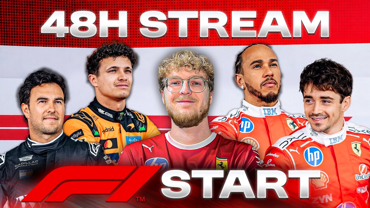 ⚡️3000€ F1 Setup GEWINNSPIEL im 48h STREAM zum GROßEN Formel 1 START 2026!