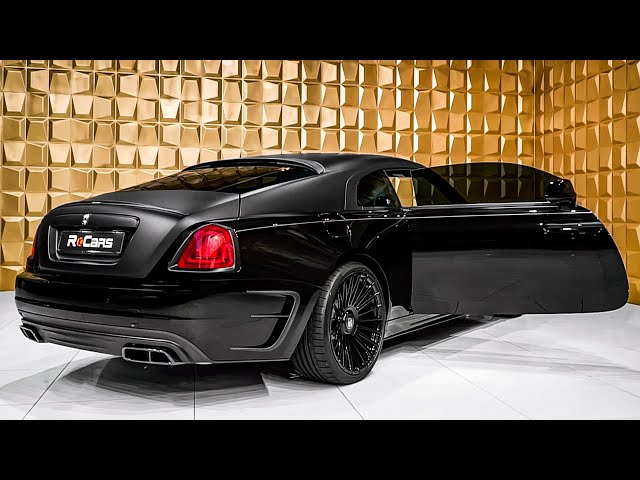 2020 mansory rolls royce wraith wild luxury coupe