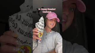 Trying popular Buc-ee’s food items! #bucees #gasstation #foodie #foodlover #foodshorts  #foodvlog