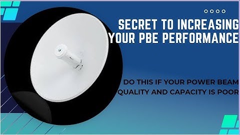 How to Configure Airmax Quality to Improve Radio Performance