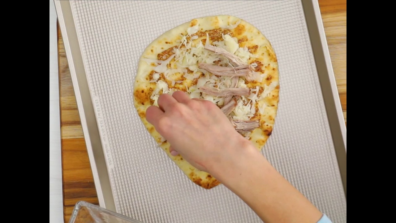Leftover Makeover: Pork Roast & Sauerkraut Pizza - YouTube