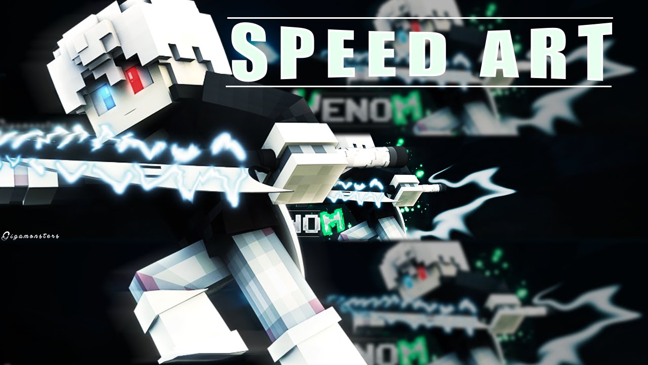 Minecraft Banner Speed Art [001]: #VenomRC Contest ENTRY! - YouTube