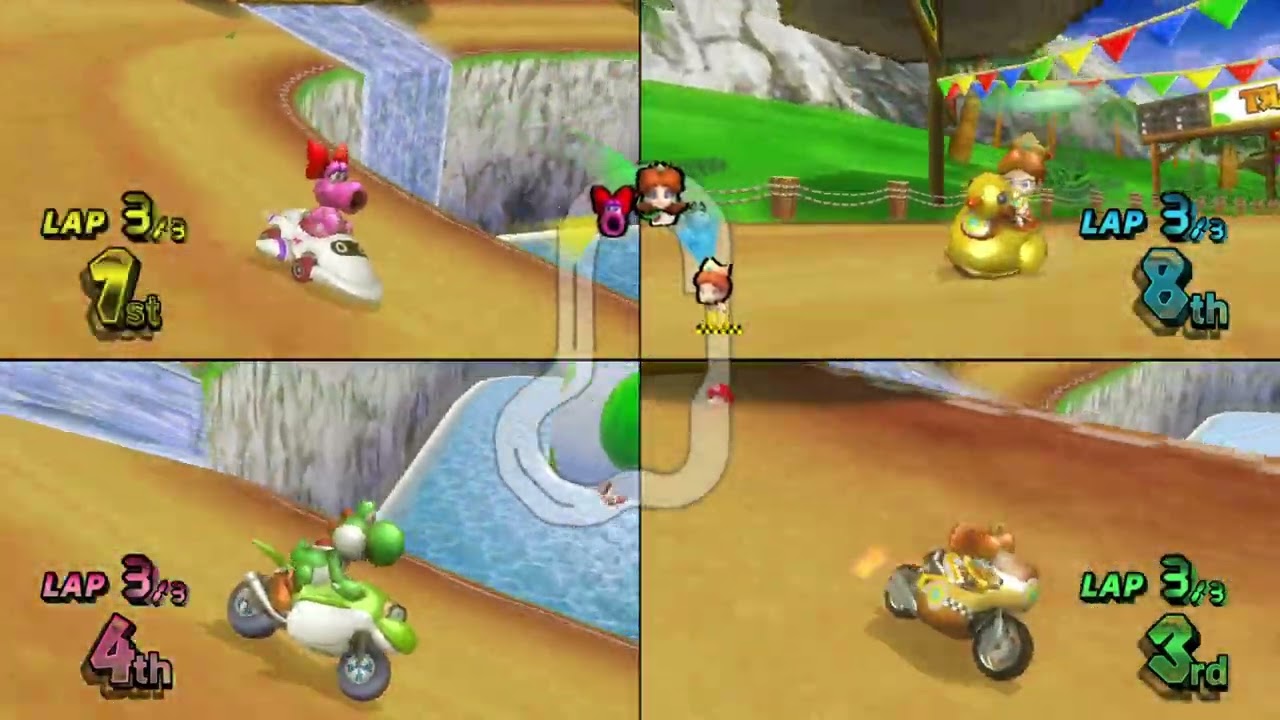 Mario Kart Wii ✦ 4 Players 