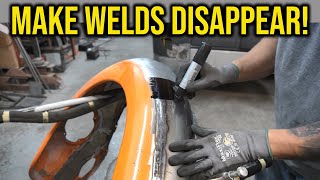 Make Welds Disappear | How to planish welds with hand tools
