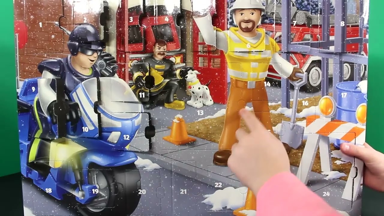 Advent Calendar With Imaginext And Hot Wheels Surprise Toy Day 13 - Just4fun290 Original Videos