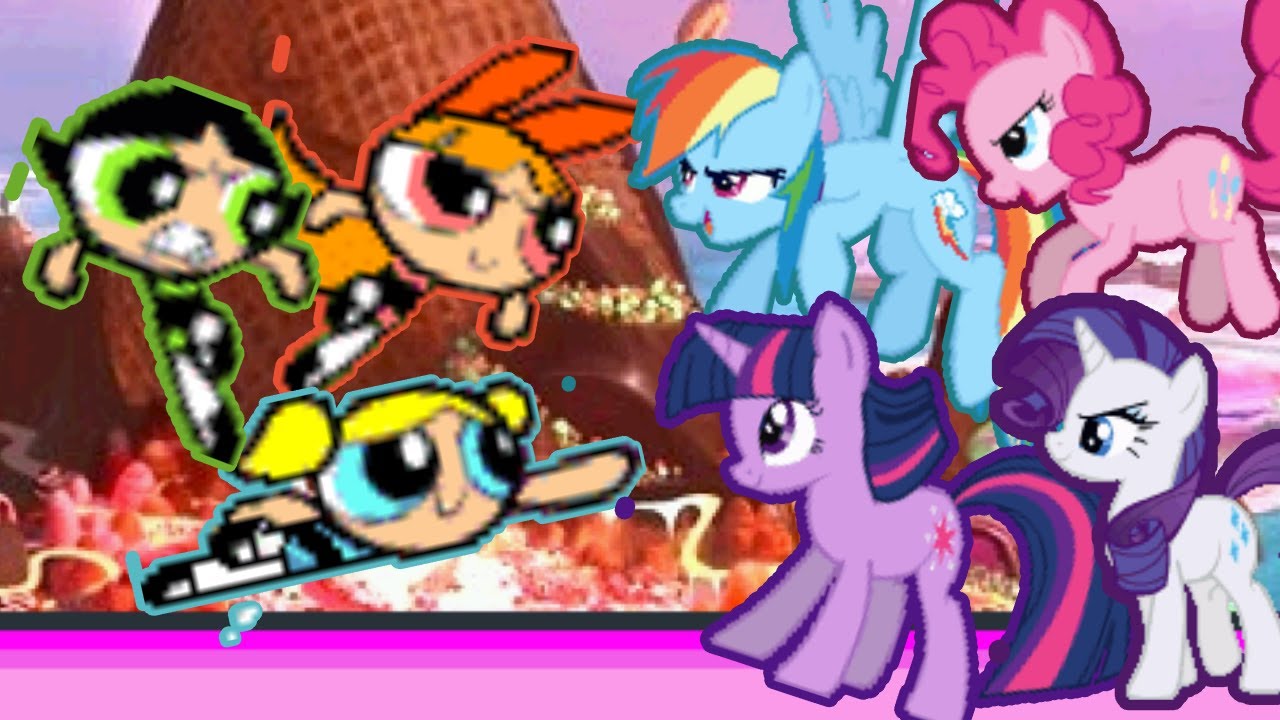 Powerpuff Girls Vs My Little Pony - MUGEN
