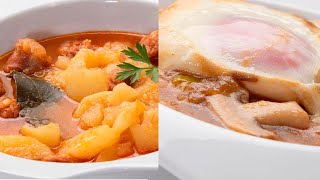 Patatas a la riojana - Huevos con salsa bretona - Cocina Abierta de Karlos Arguiñano