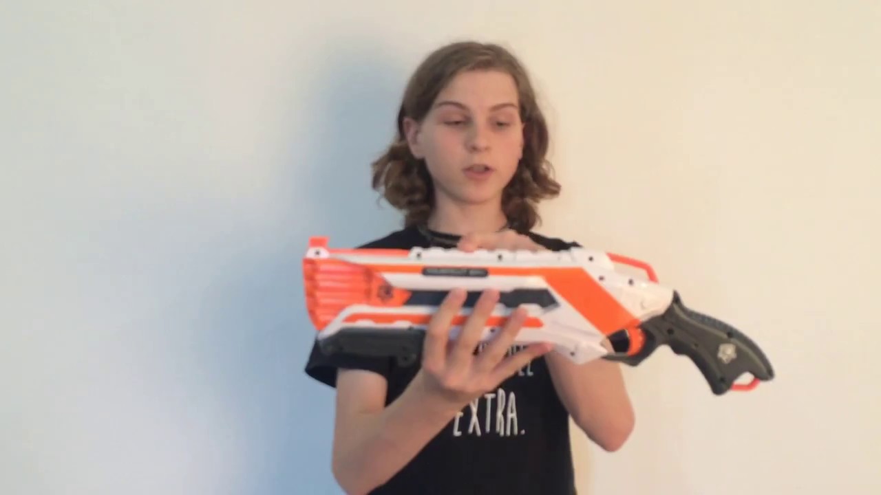CHECK OUT THIS CRAZY NERF SHOTGUN!?!?!? Nerf Elite Roughcut Full