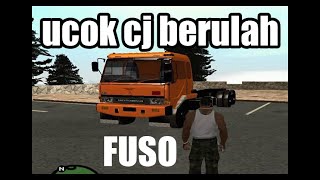 Truk fuso gak kuat nanjak (asap truk)