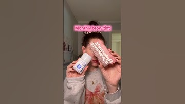 Brow tint #makeup #browtint #browtinting #eyebrowtutorial #browtutorial #eyebrowtint #eyebrowroutine
