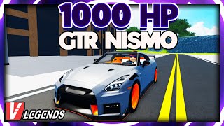 This Nissan GTR Nismo has 1,000 Hp in Vehicle Legends? (Roblox)