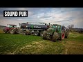 SOUND pur bei der Gülleausbringung || Fendt Vario 924 TMS || Case Magnum 7220 || Schöma || BSA || 4K