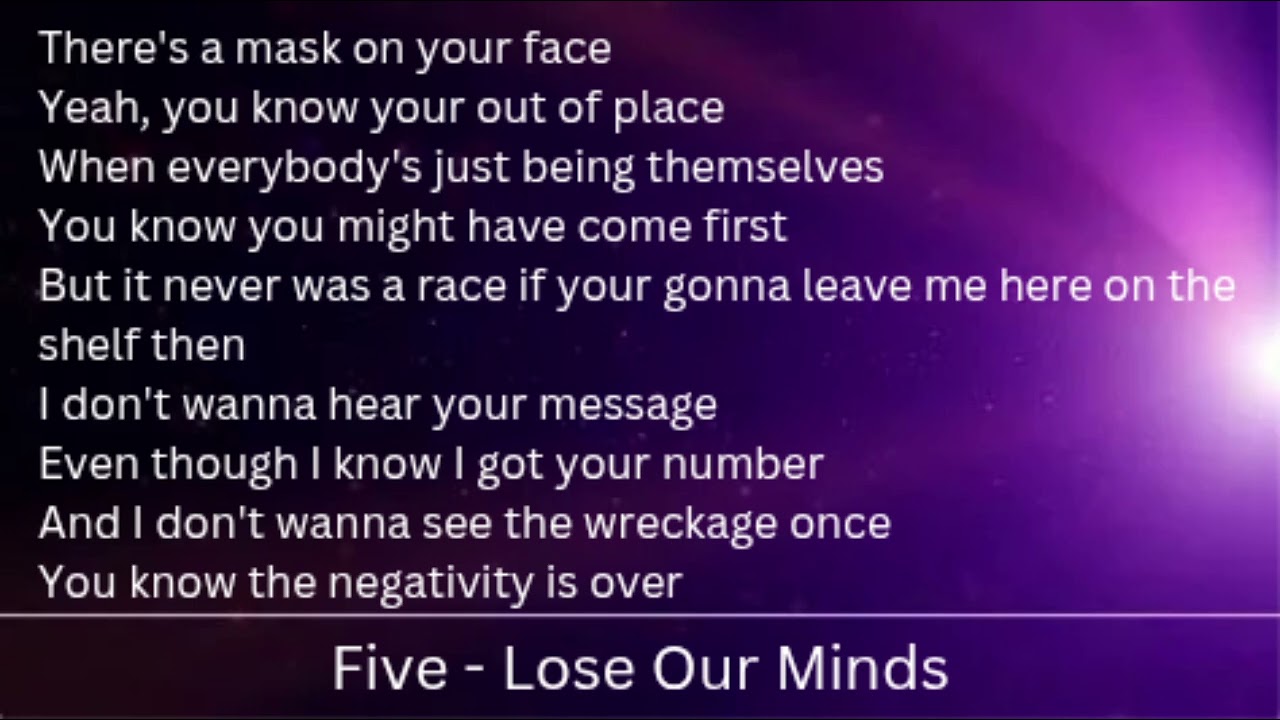 Five - Lose Our Minds [Lyrics]