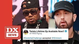 Twista Steps Up To Eminem's #GodzillaChallenge