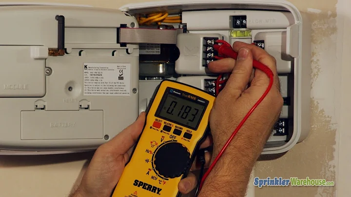 Diagnose and Fix Sprinkler System Zone Issues Using a Voltmeter