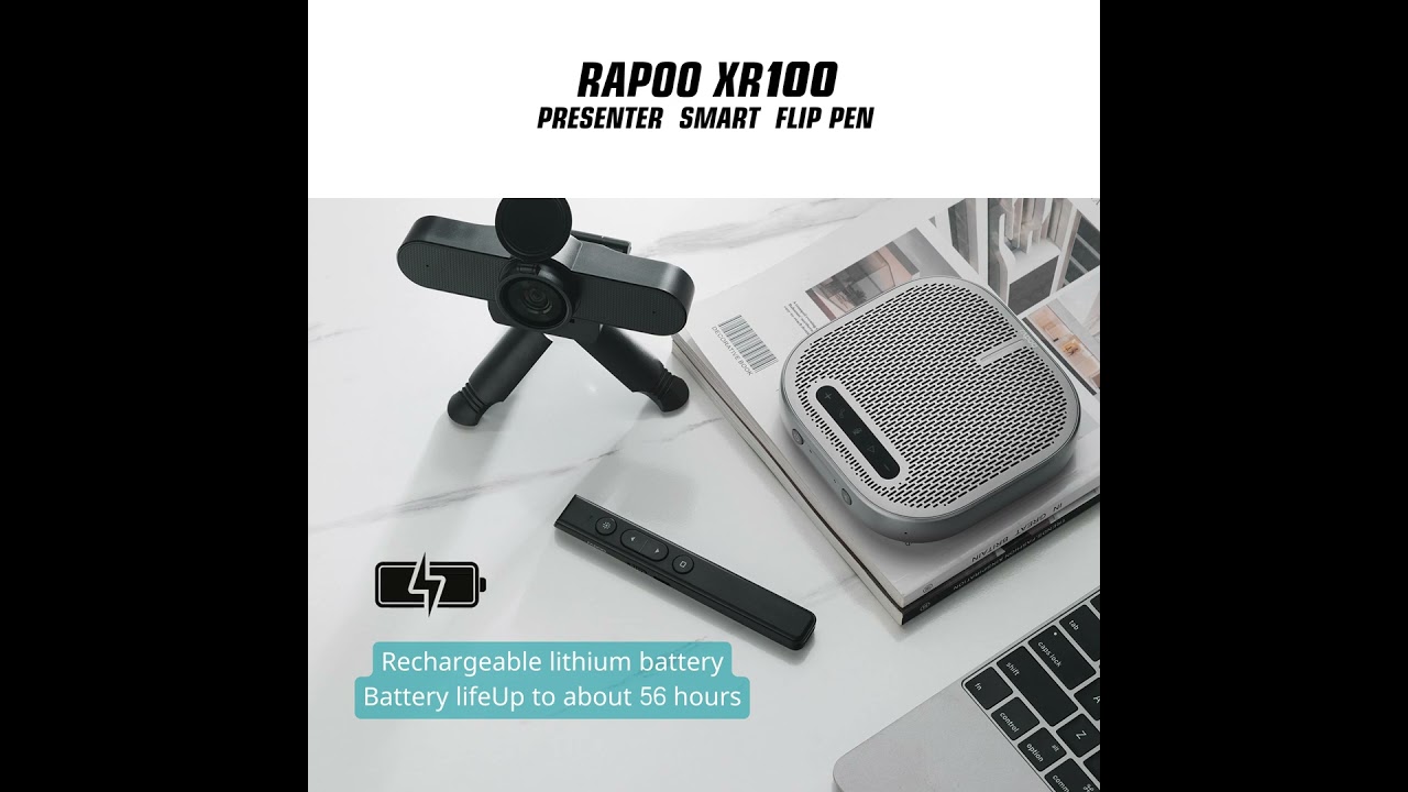 Rapoo Xr100 Smart Flip Pen - Presentation Pointer